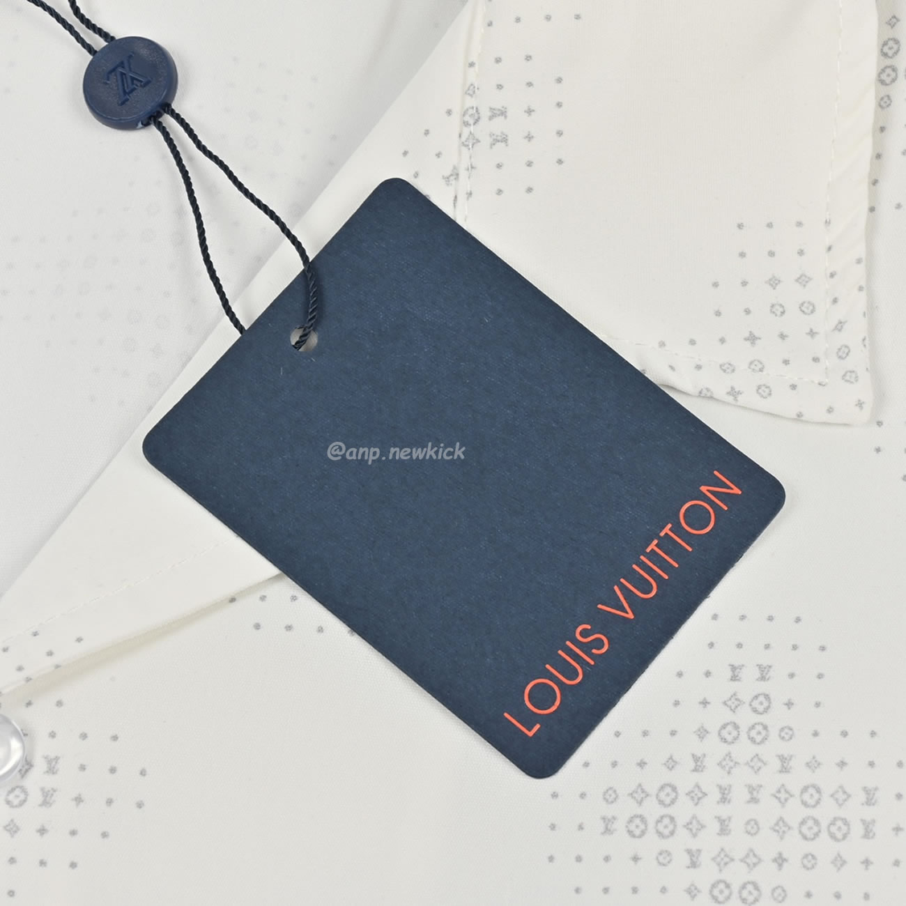 Louis Vuitton 24ss Old Flower Small Logo Short Sleeved Shirt (5) - www.newkick.vip